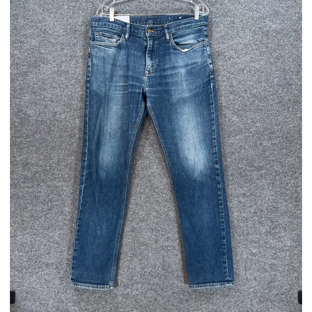 Banana Republic Jeans Men 33x30 Blue Straight Fit Denim Casual Classic Pants
